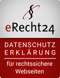 eRecht24 Datenschutzerklrung fr rechtssichere Webseiten